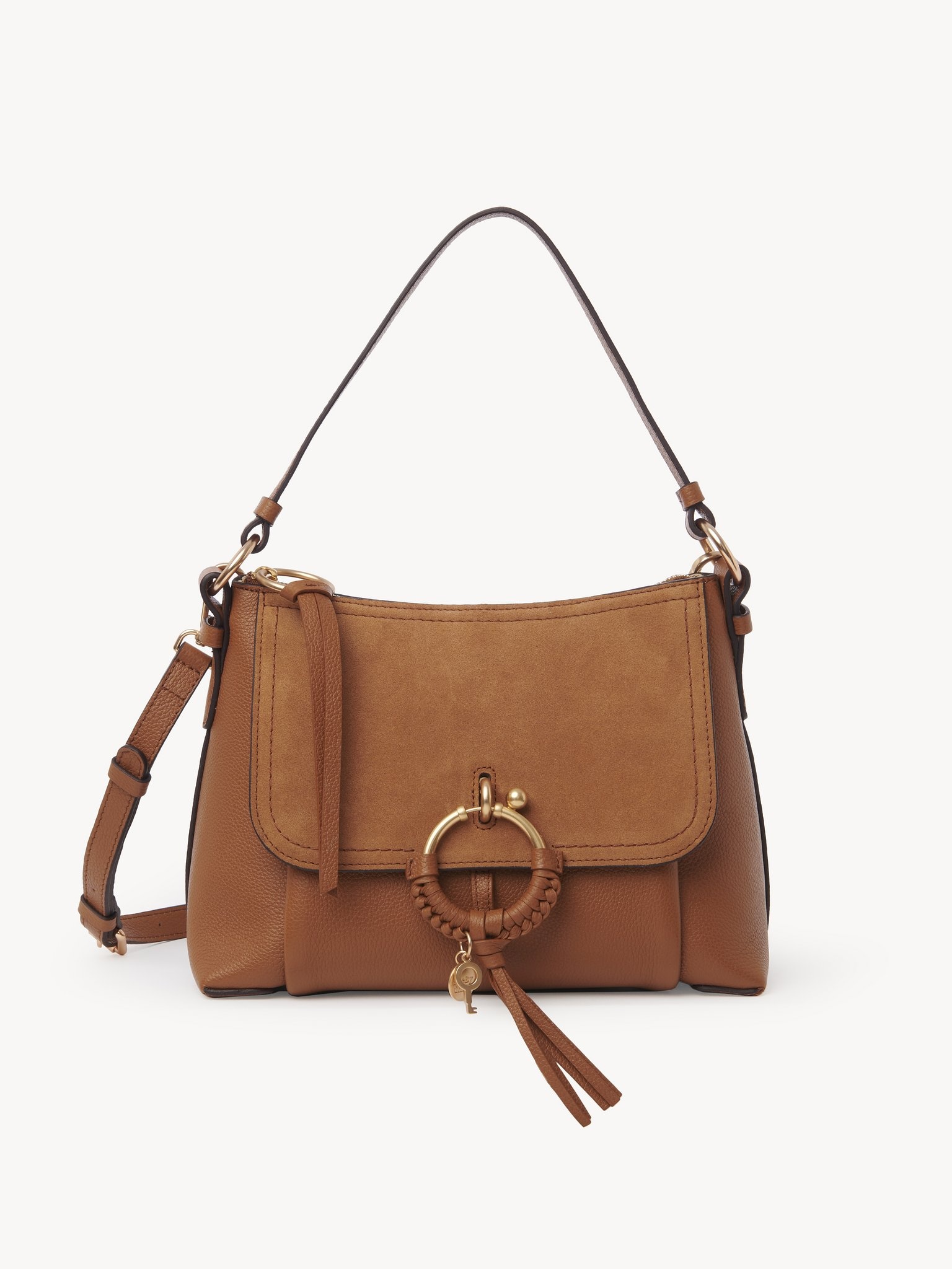 Joan Mini leather shoulder bag