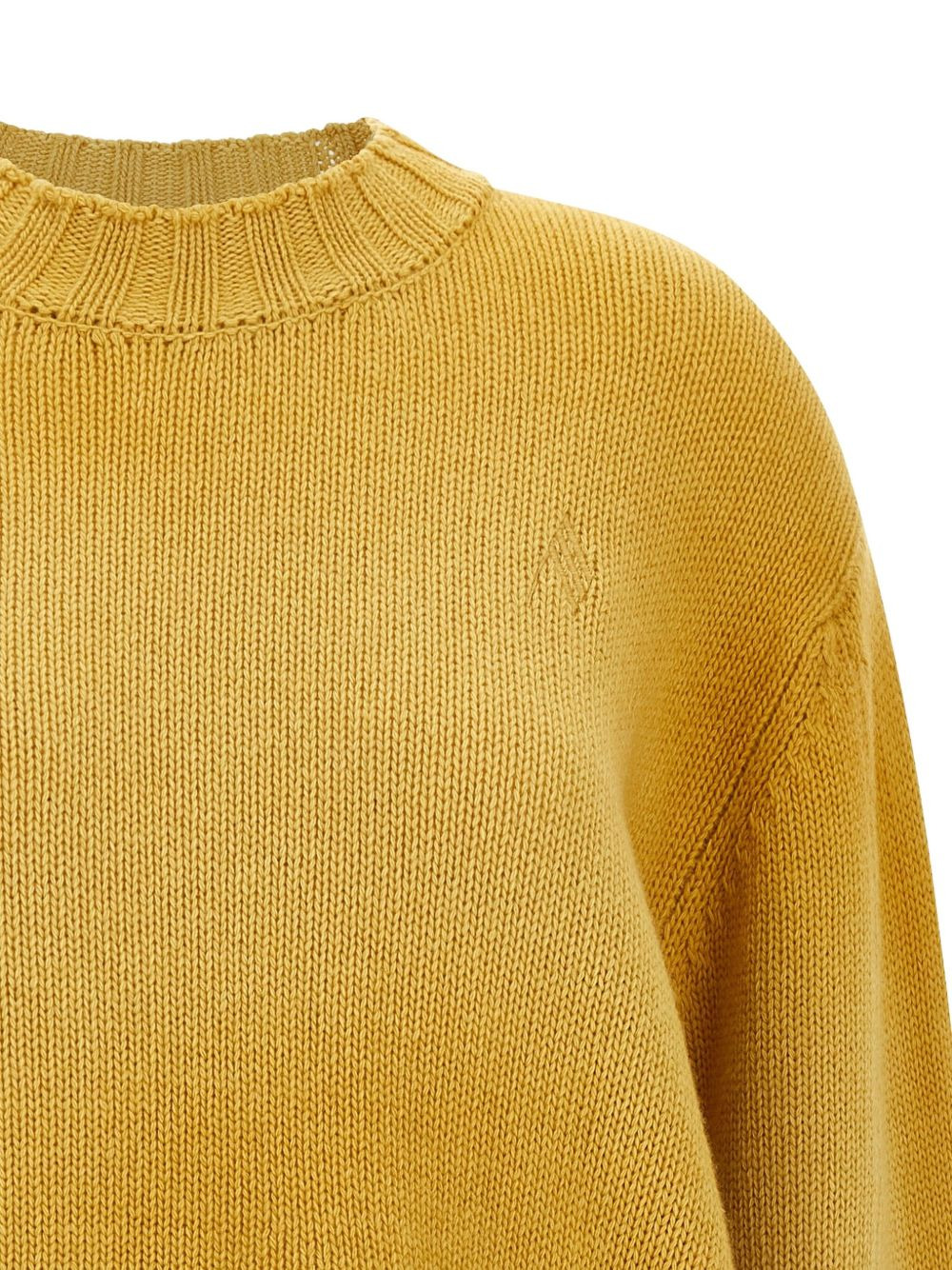 logo-embroidered asymmetrical sweater - 3