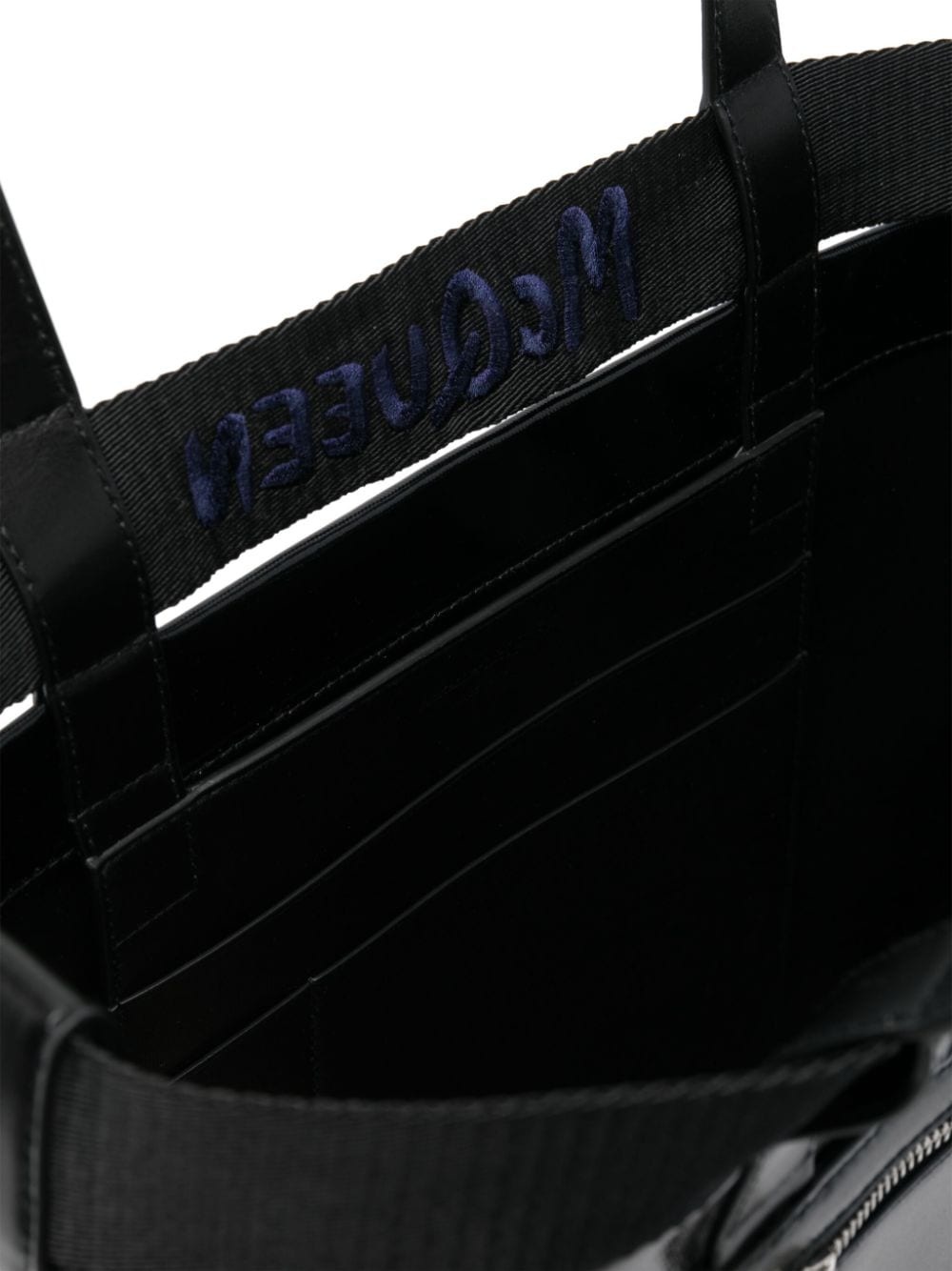 coated-finish shoulder bag - 5