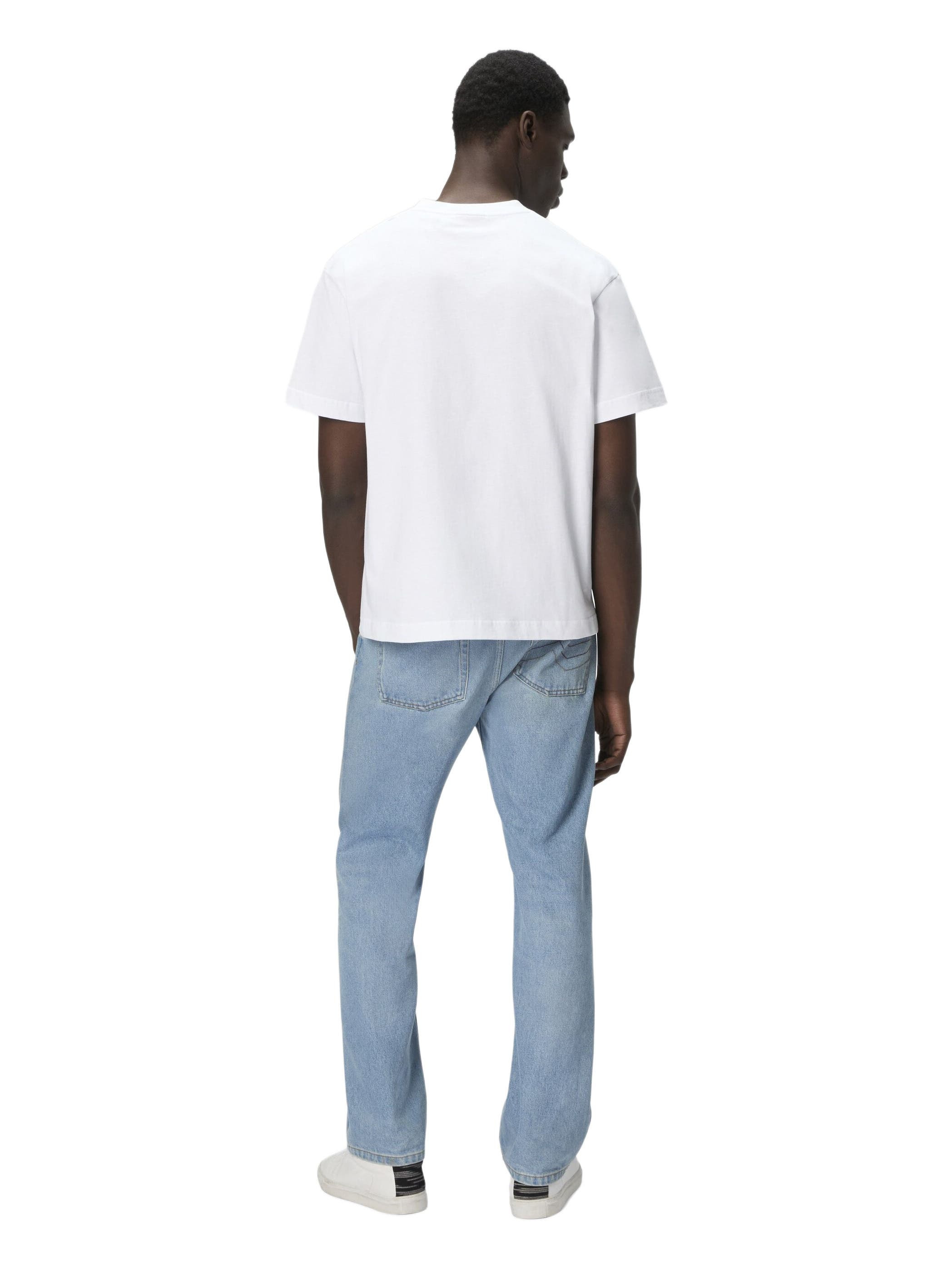 Missoni Cotton Crewneck T-shirt With Macro Zigzag Print in Blue & Green at Nordstrom - 3