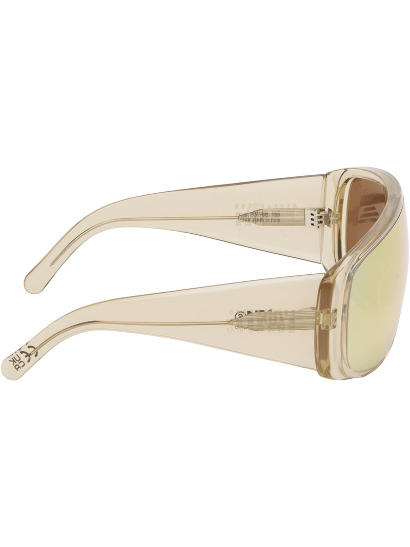 MM6 Maison Margiela Off-White Mask Sunglasses outlook