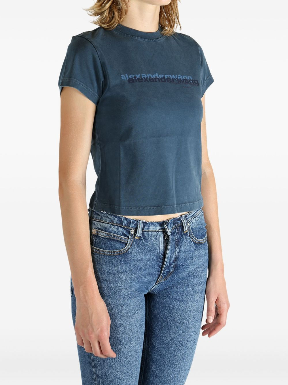 logo-print short-sleeve T-shirt - 4