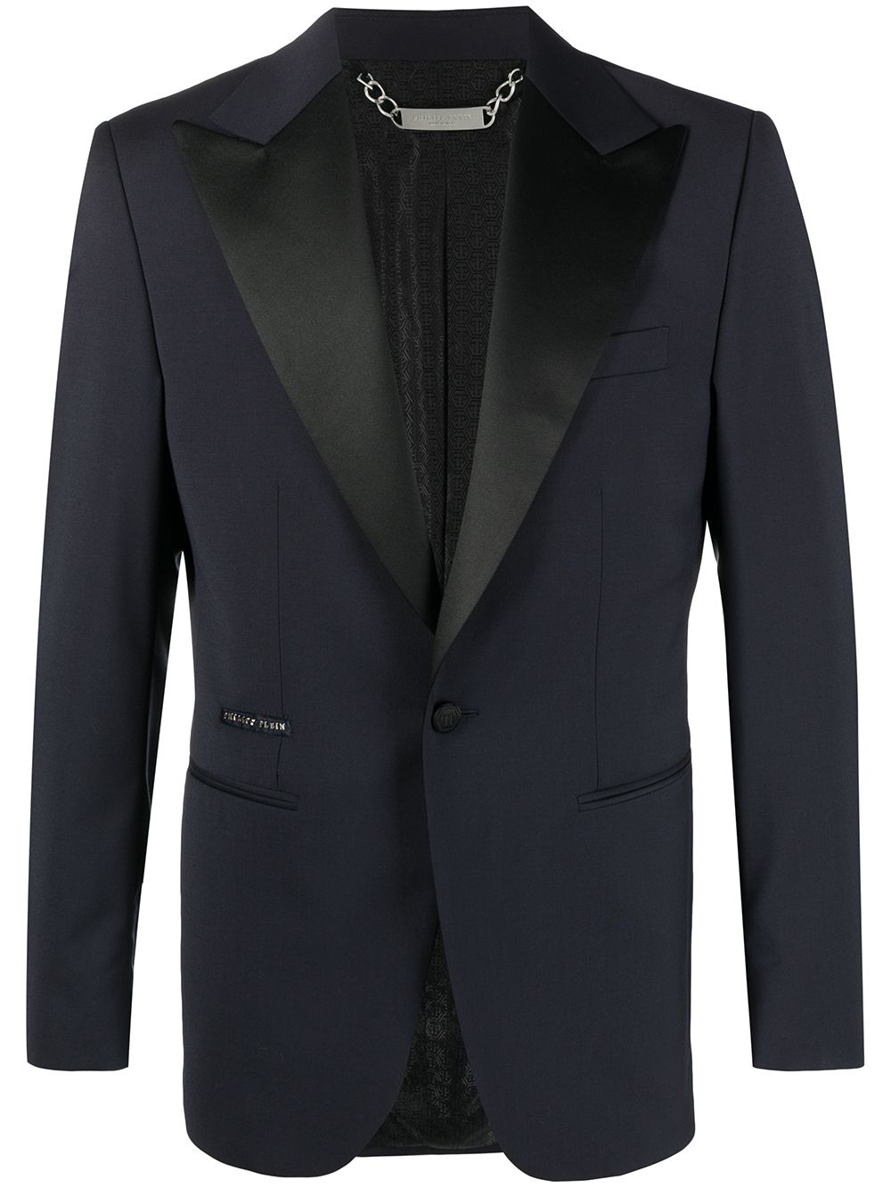 slim-cut Iconic blazer - 1