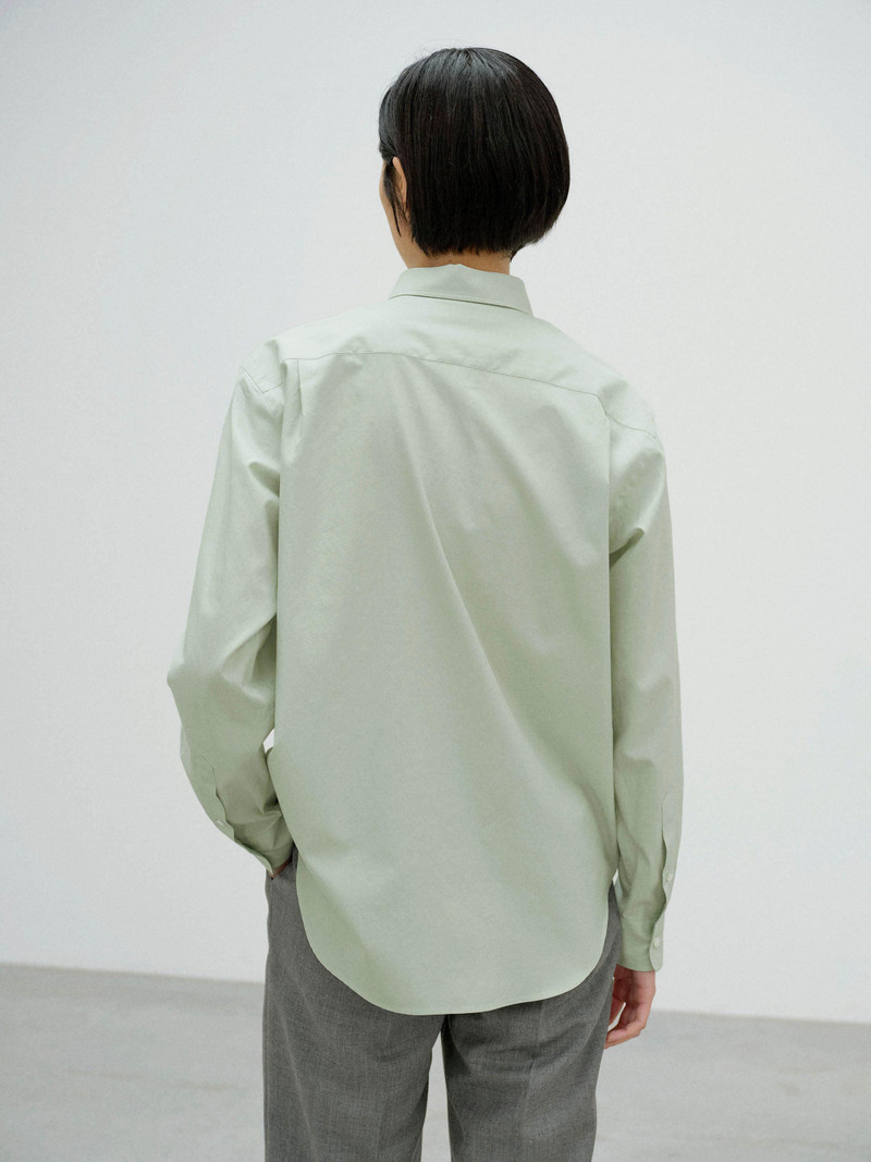 WASHED FINX TWILL SHIRT 4