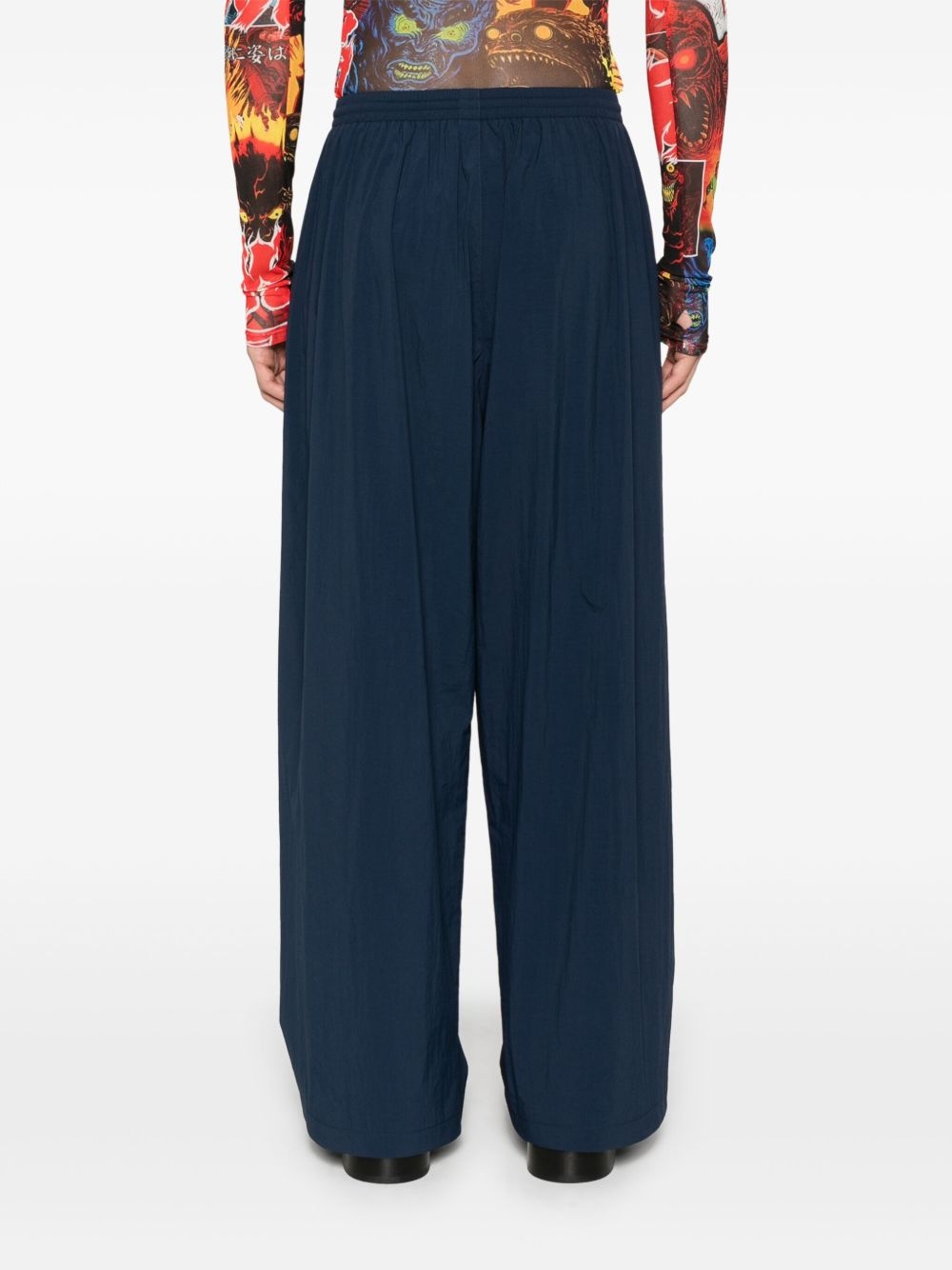 wide-leg track pants - 4