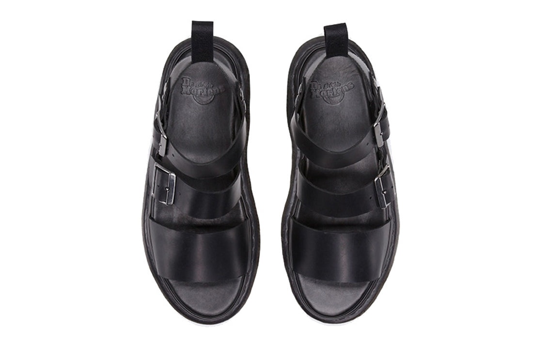 Dr. Martens Gryphon Brando Leather Gladiator Sandals 'Black' 15695001 - 5