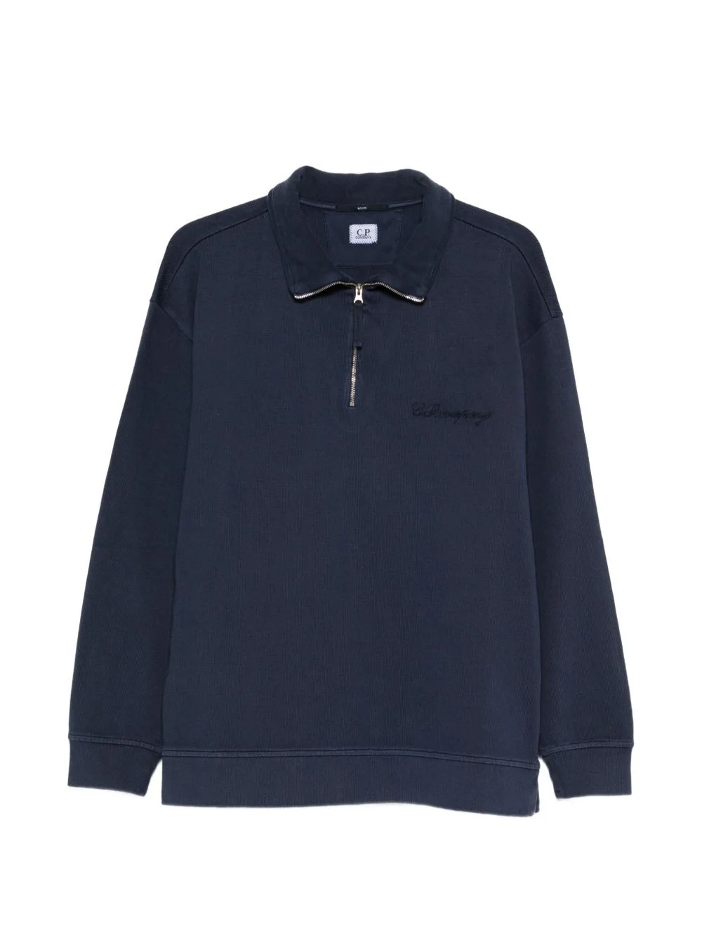 zip-fastening sweatshirt - 1
