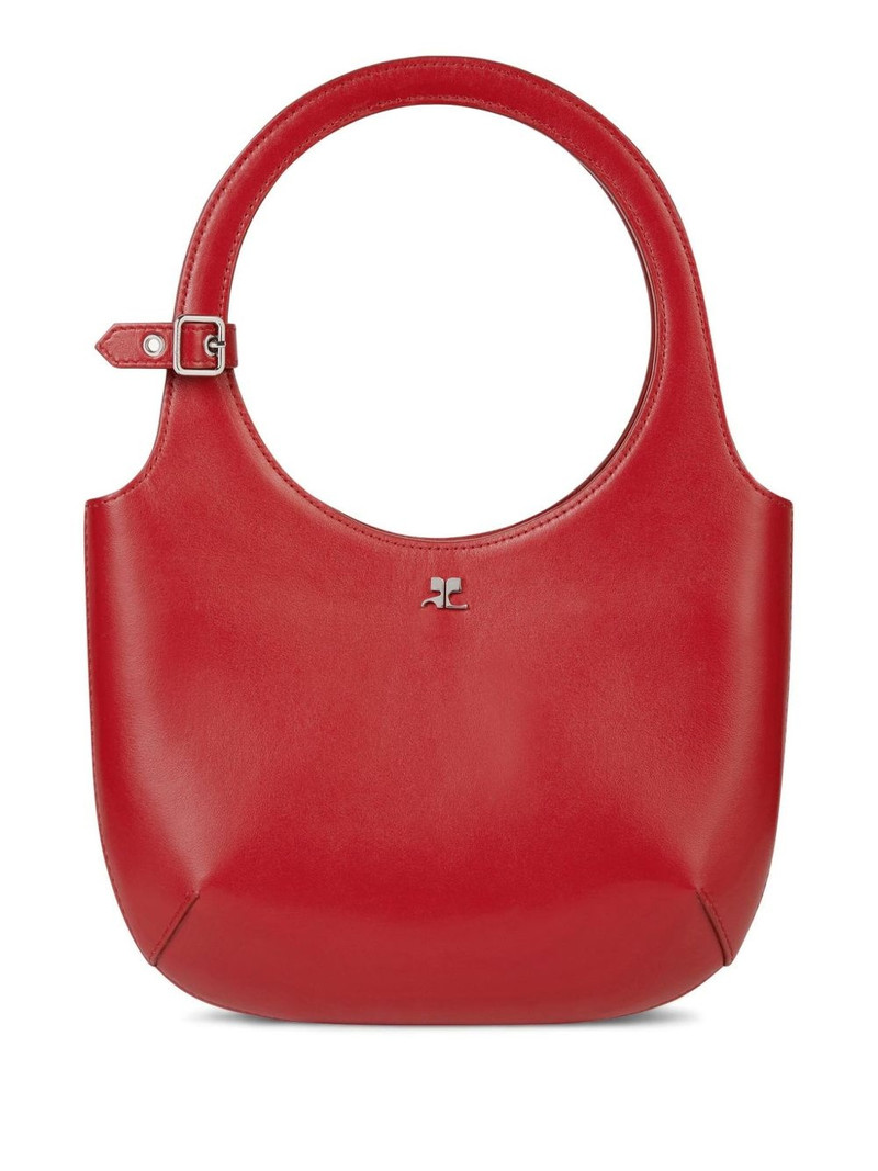 Holy leather tote bag 1