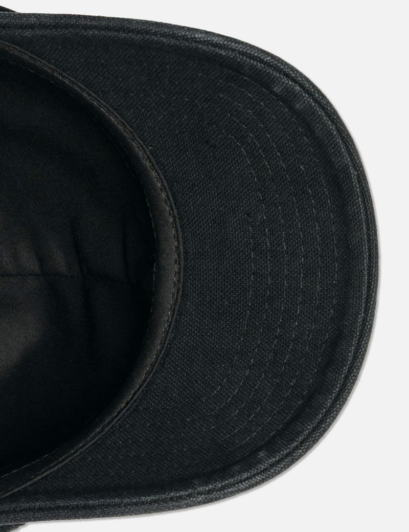 NAVY DYED LOGO BALL CAP 4