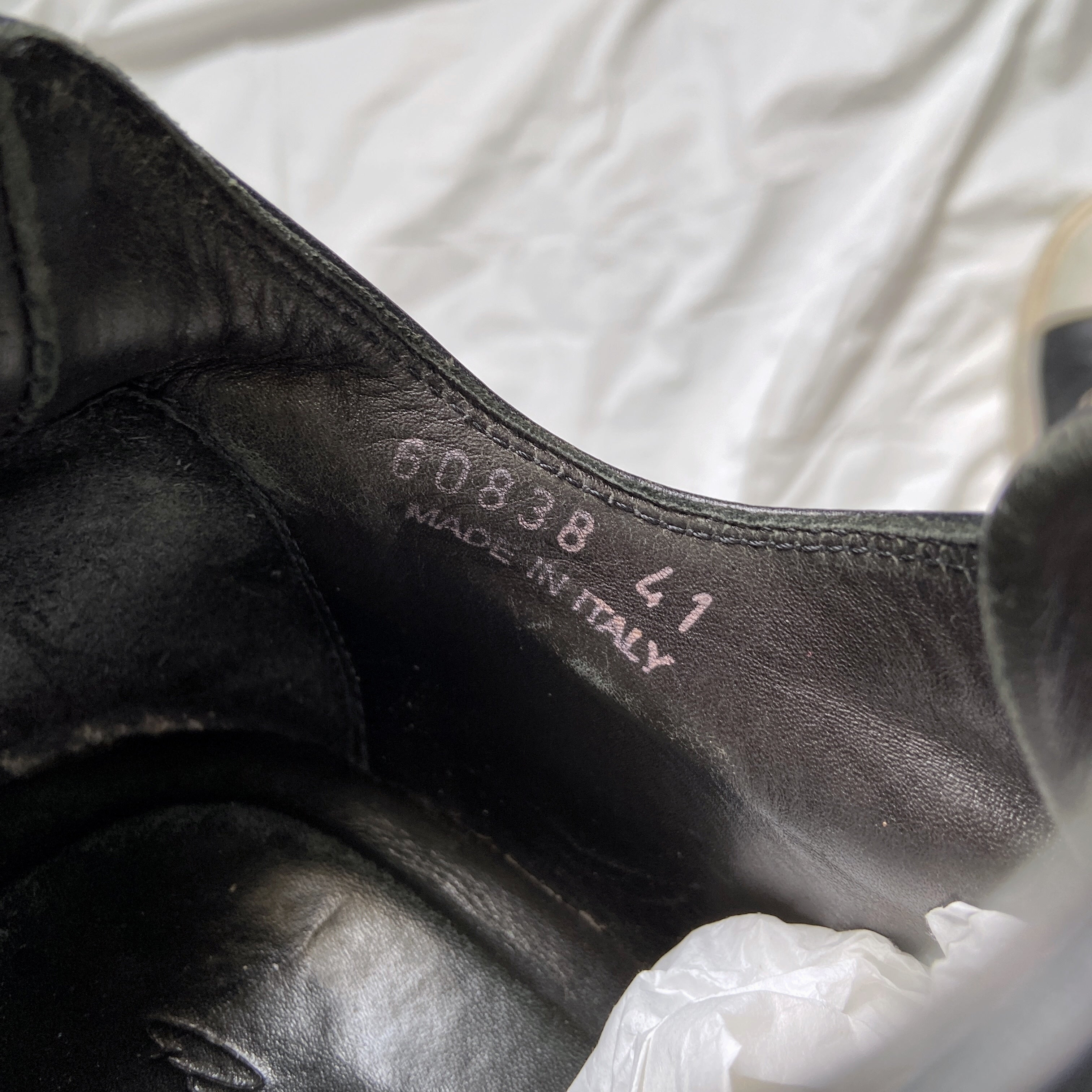 Rick Owens Leather Low Ramones 41 - 6
