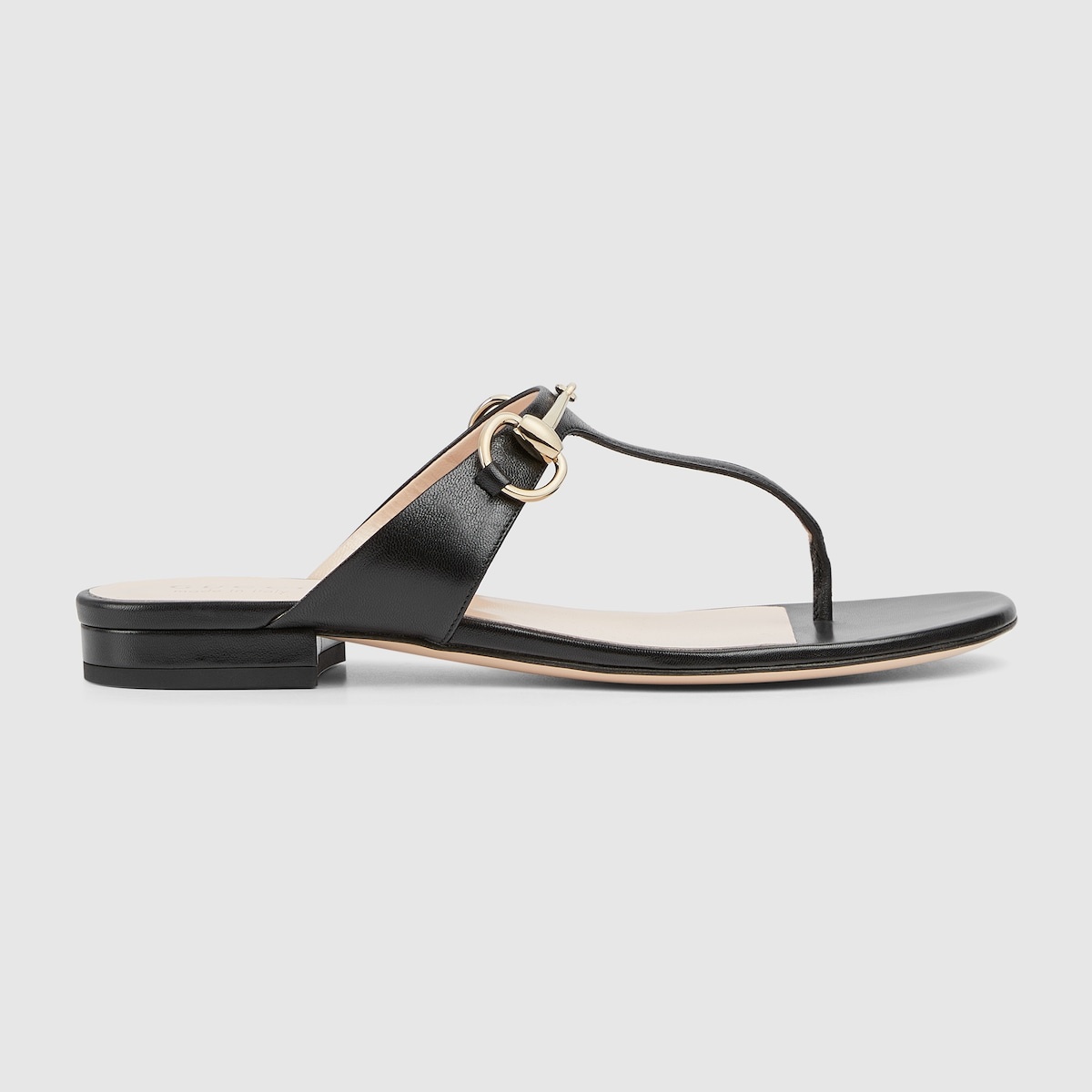 Women's thong sandal with Horsebit - 1