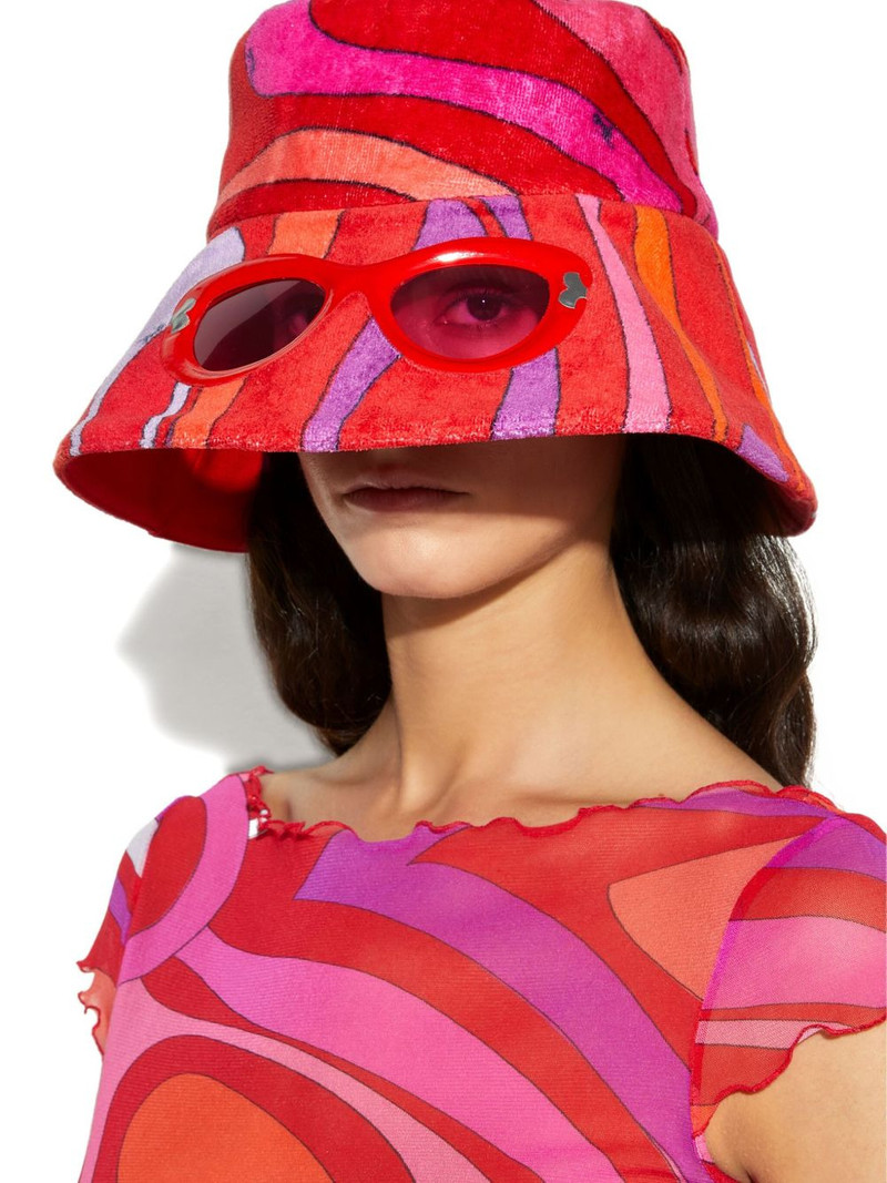 PUCCI terry cloth sunglasses bucket hat outlook