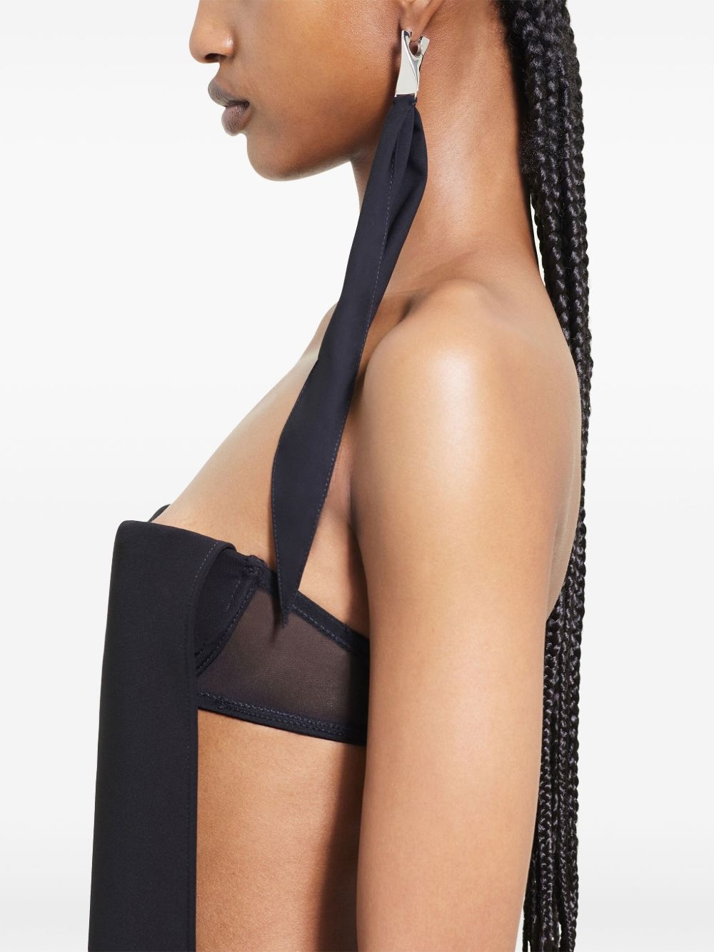cut-out midi dress - 5