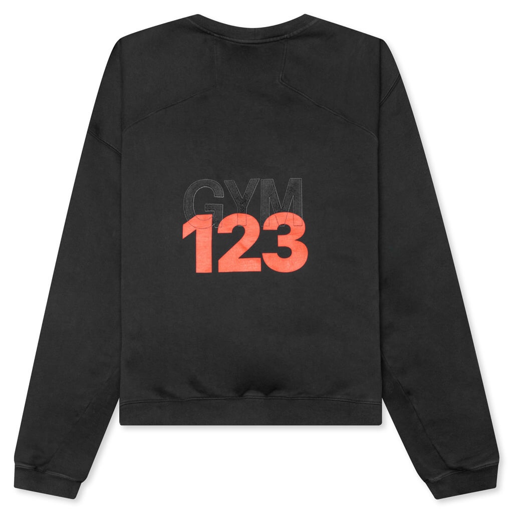 JESUS SPORT CREWNECK - VINTAGE BLACK - 2