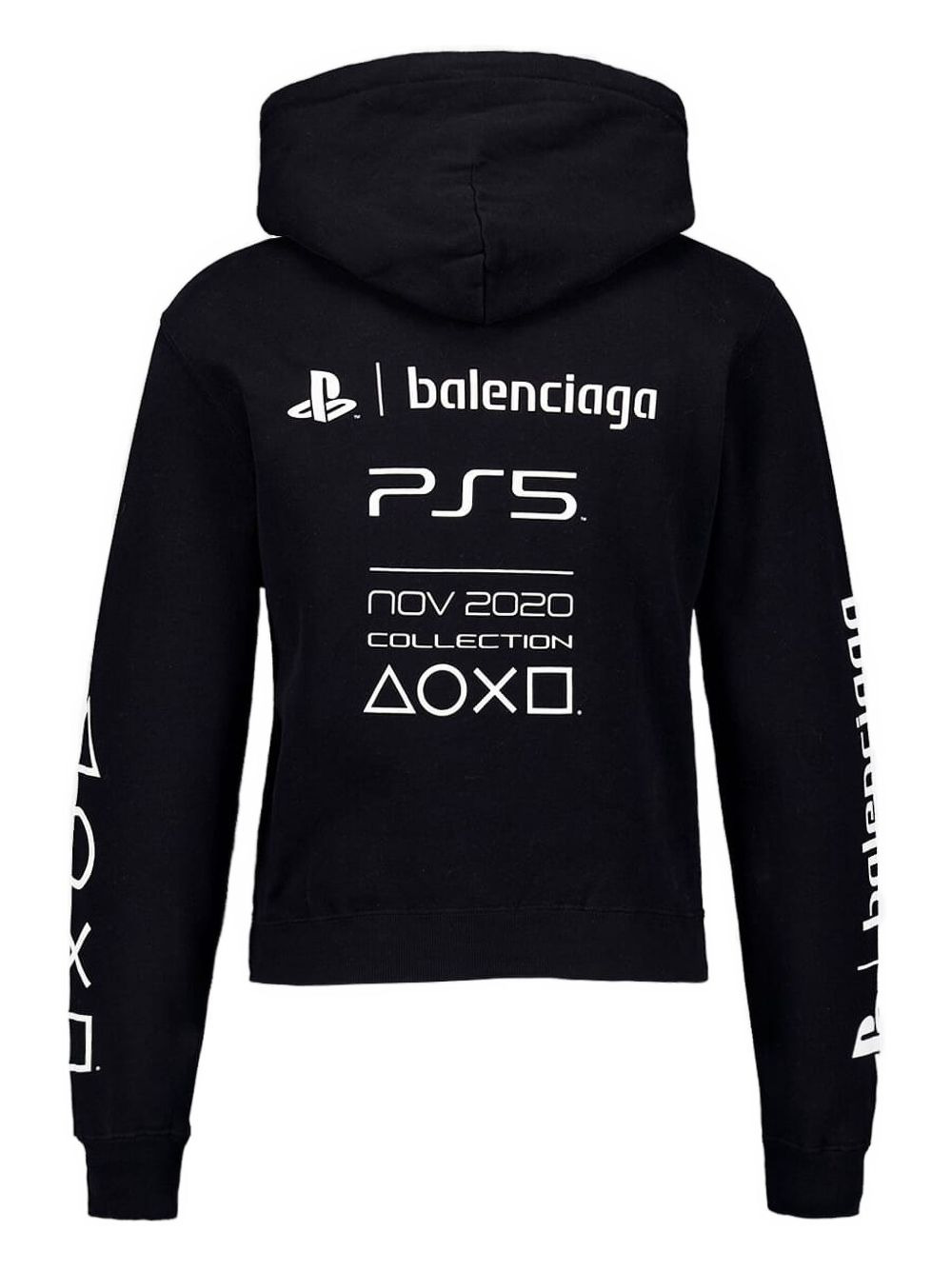 playstation-logo fitted hoodie - 2