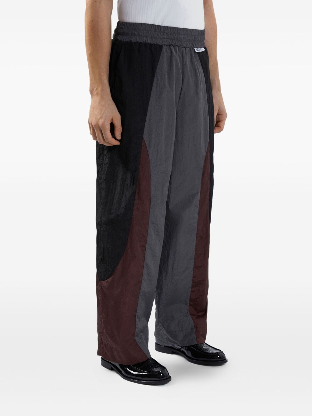 colour-block trousers - 5