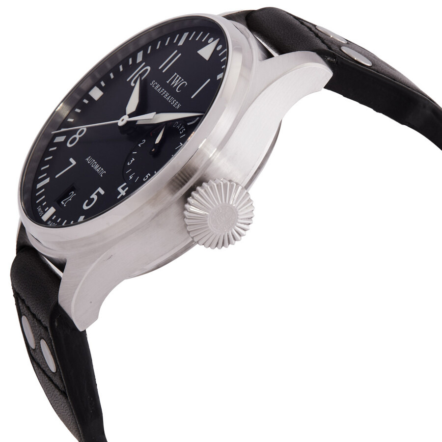 Pre-owned IWC Big Pilots Watch Automatic Black Dial Men's Watch IW500401 - 2