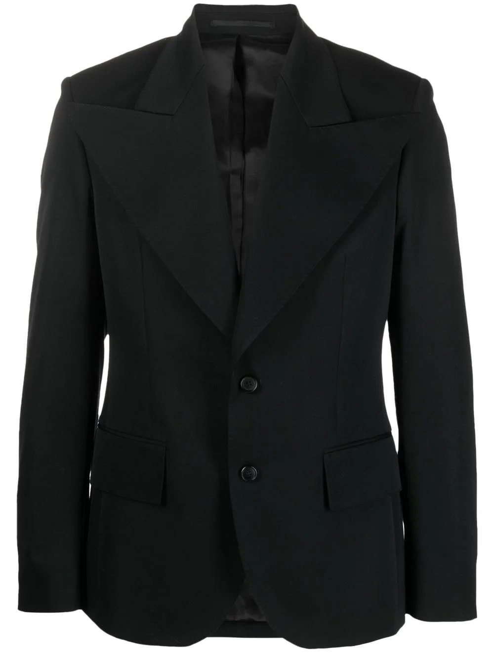single-breasted tailored blazer - 1