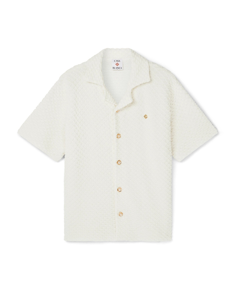 Textured Knitted Shirt | Casablanca Paris 1