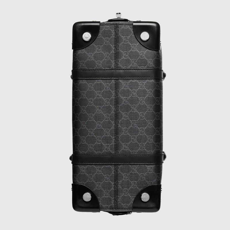 GG tote bag with leather details 8