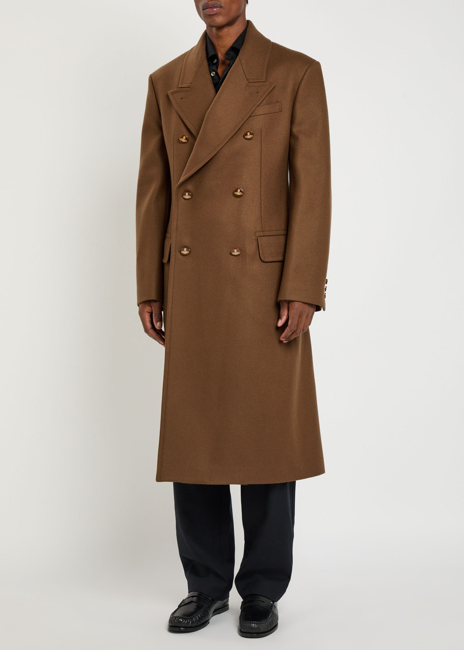 Vivienne Westwood Winston Double-breasted Wool and Cashmere-blend Coat - 2