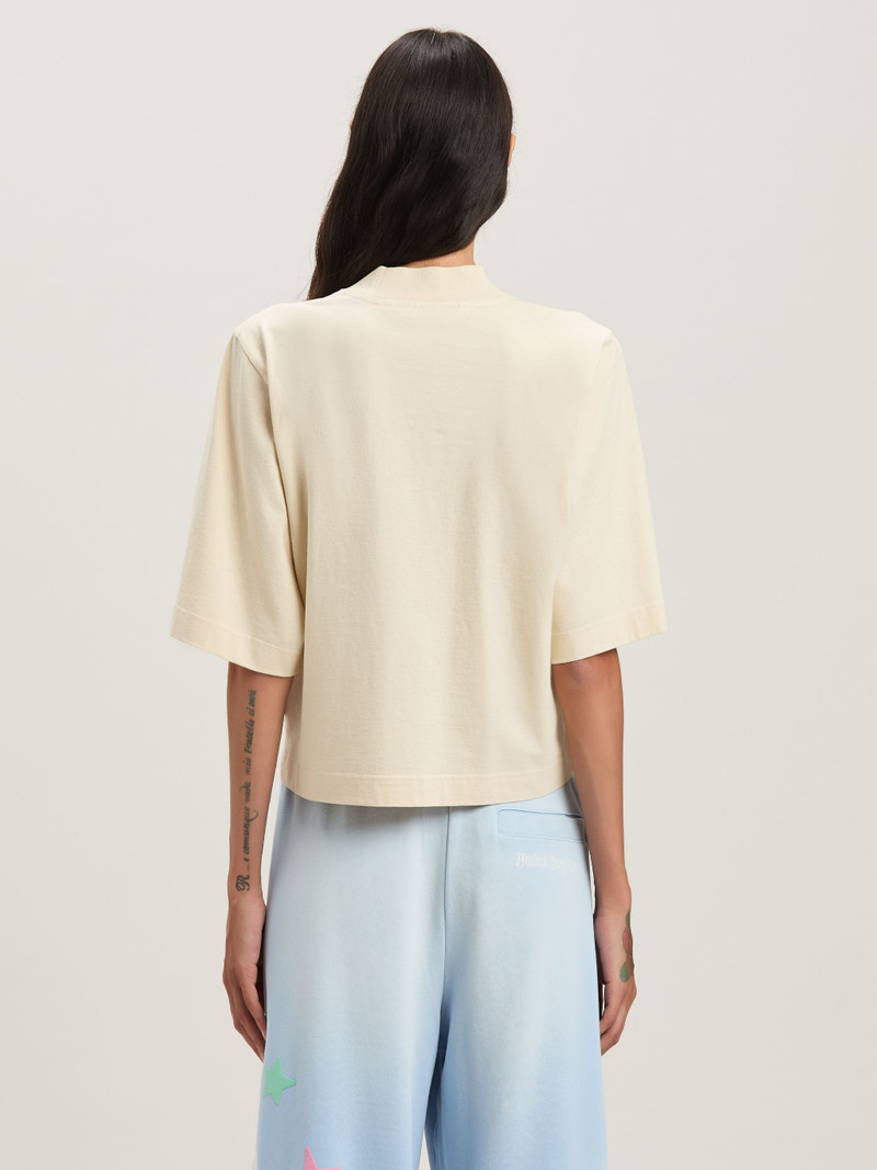 Melted peace charm necklance 5