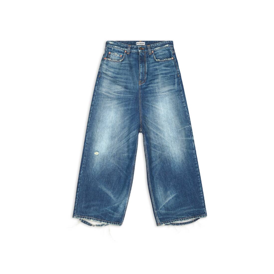 Low Crotch Jeans in Blue - 1