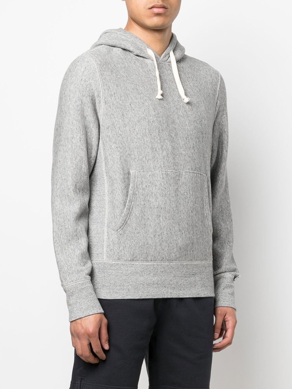 drawstring cotton hoodie - 3