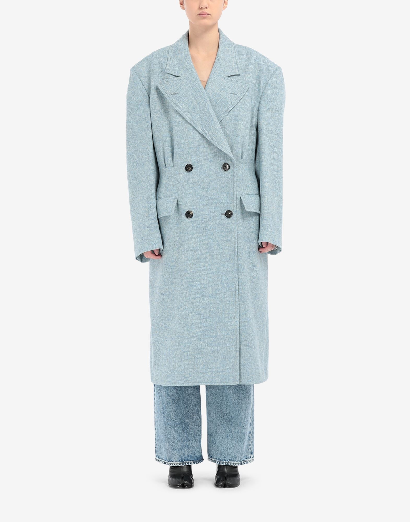 Oversized wool coat - 2