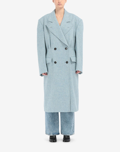 Maison Margiela Oversized wool coat outlook