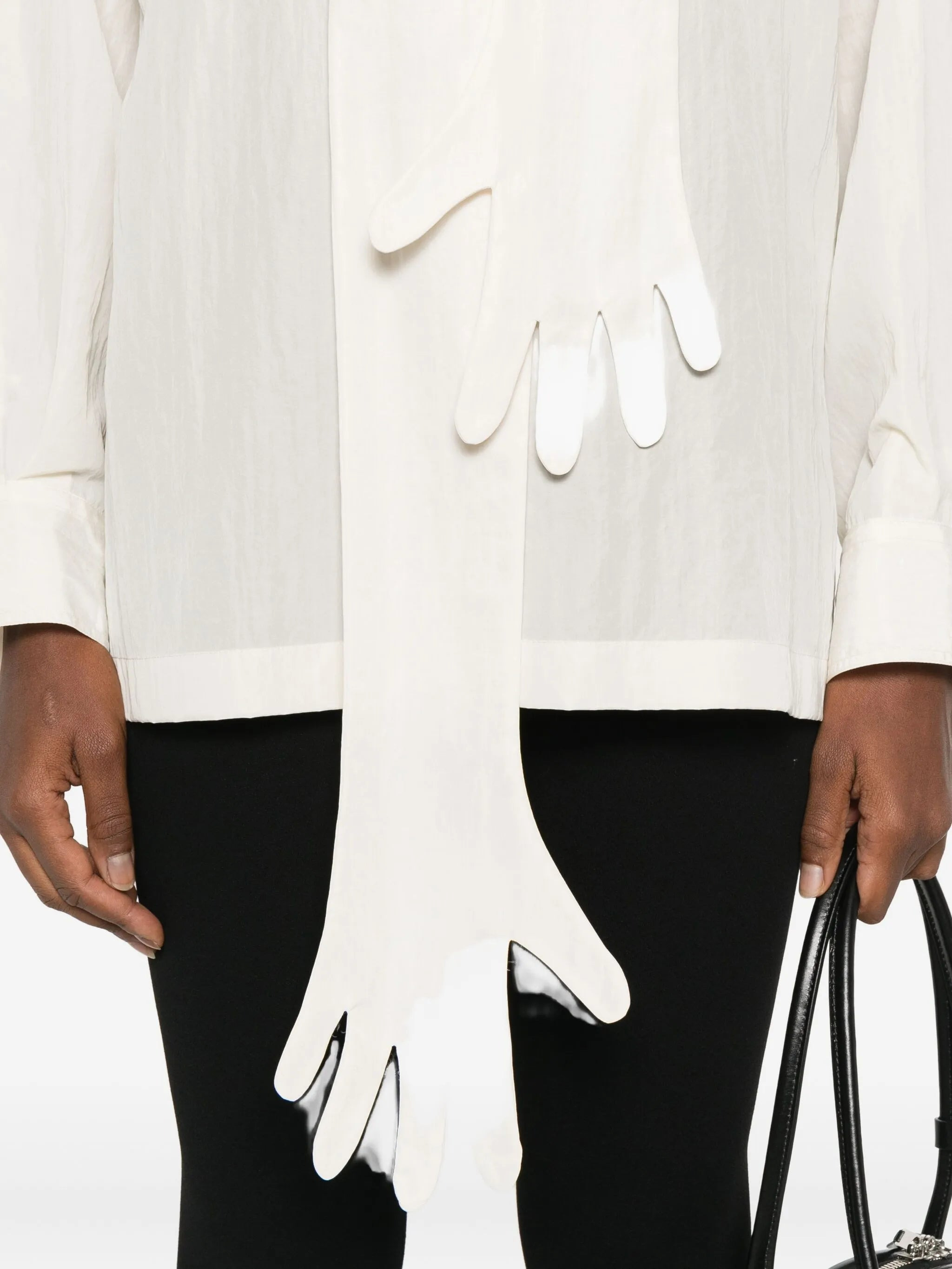 Jean Paul Gaultier Glove-detail Blouse - 2