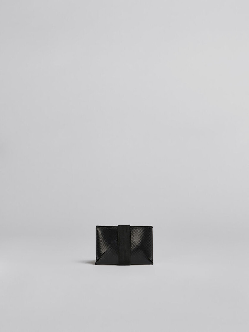 GREY AND BLACK ORIGAMI CARD CASE 3