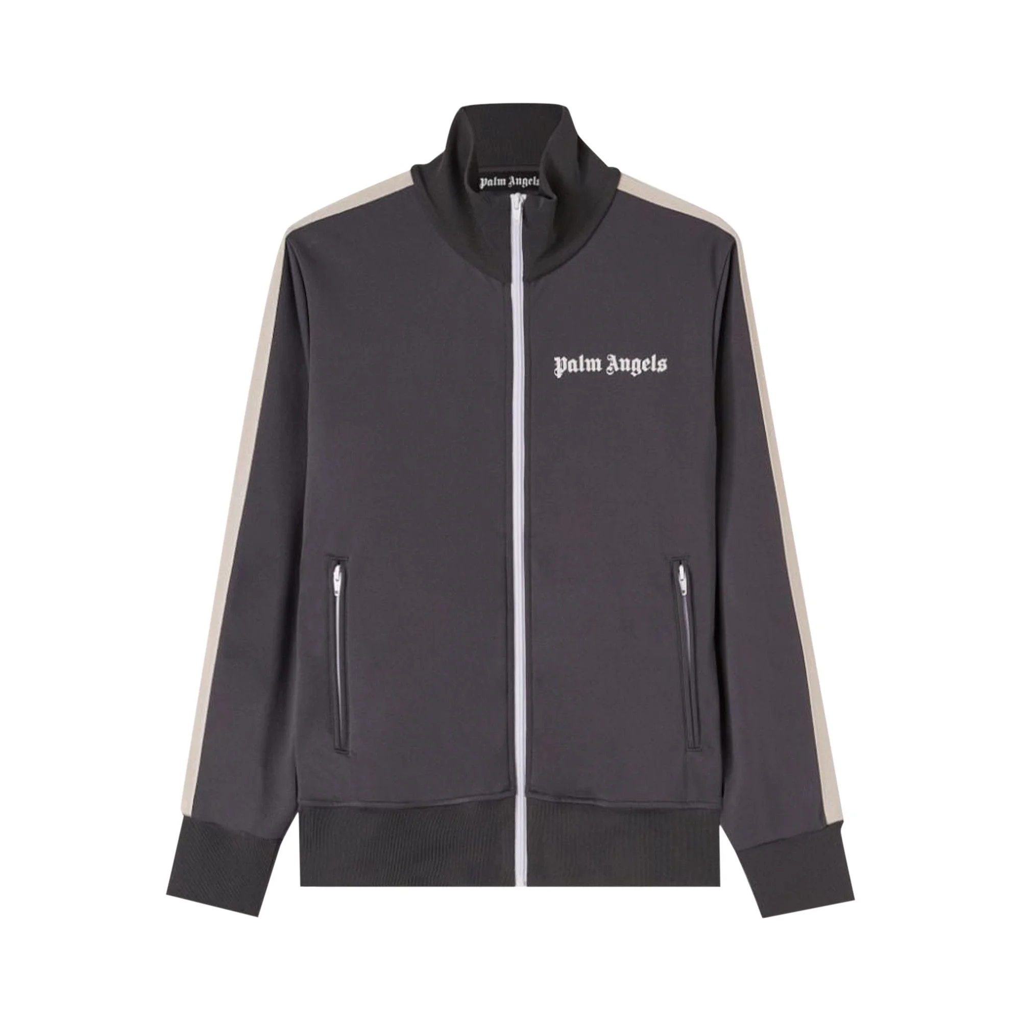 Palm Angels Classic Track Jacket 'Dark Grey' - 1