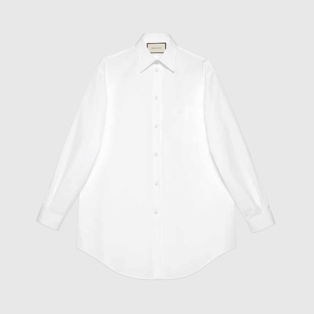 Sea Island cotton oversize shirt - 1