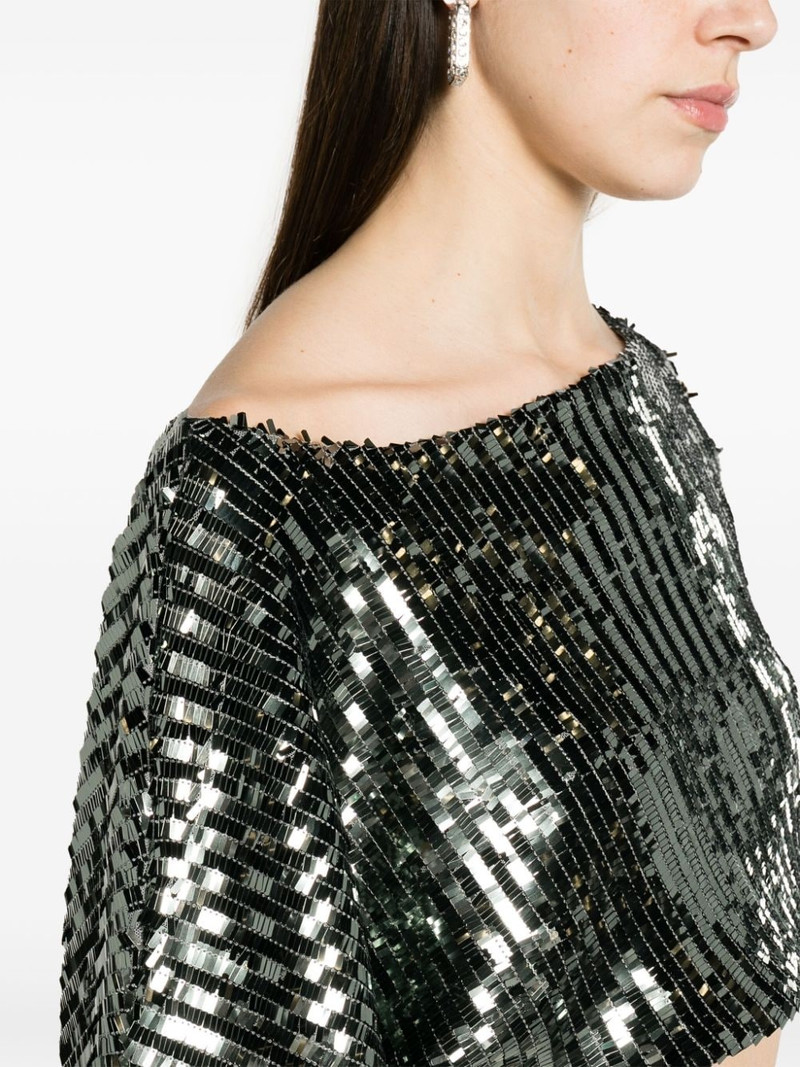 sequinned asymmetric top 5