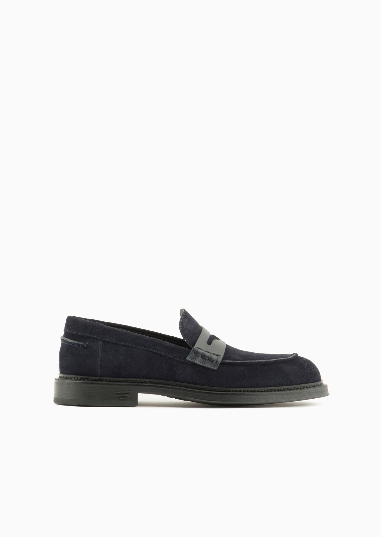 Crust leather loafers - 1