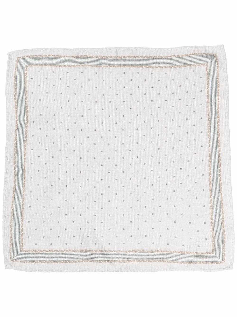 spotted silk handkerchief - 2