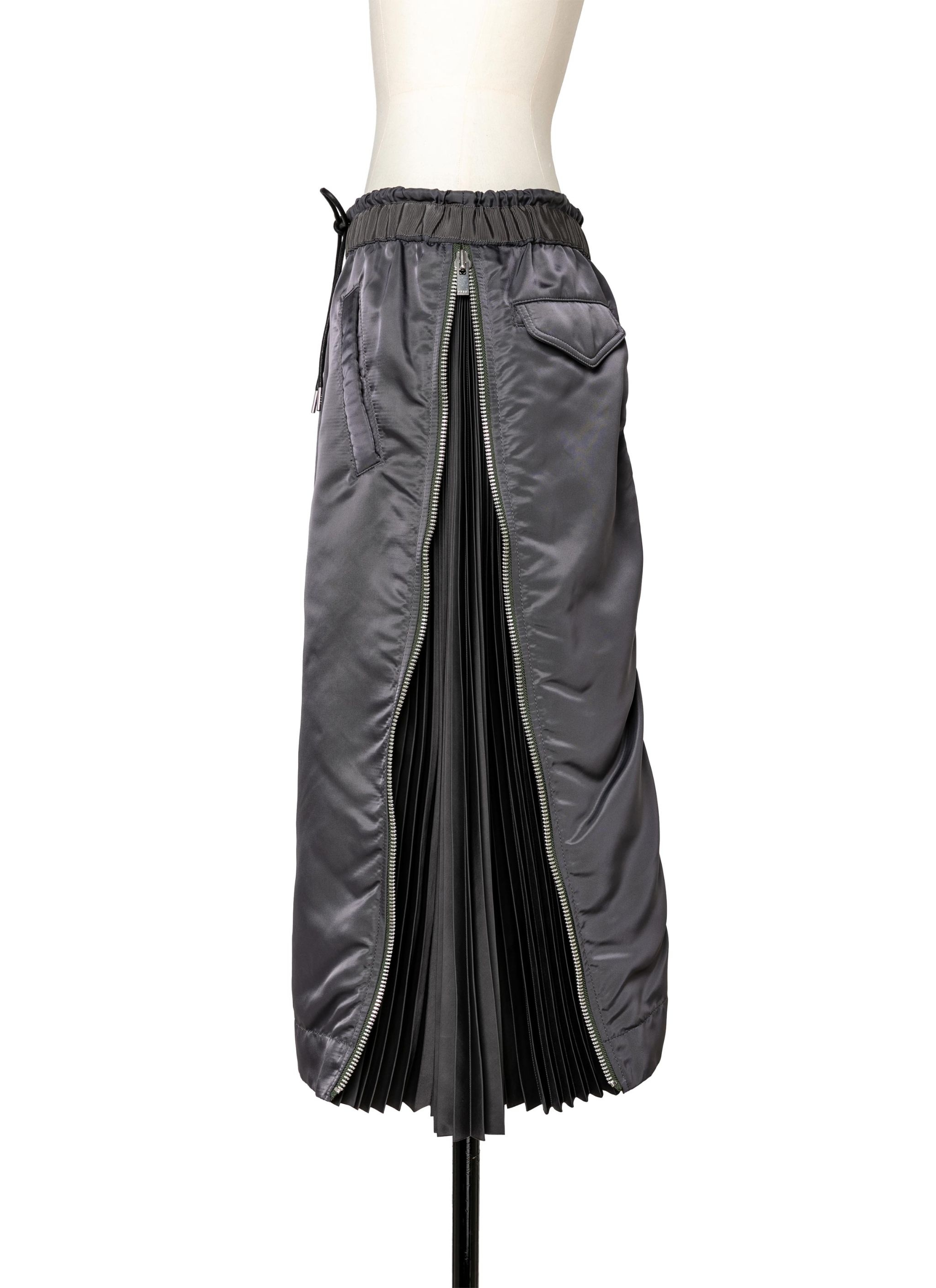 Nylon Twill Skirt - 3