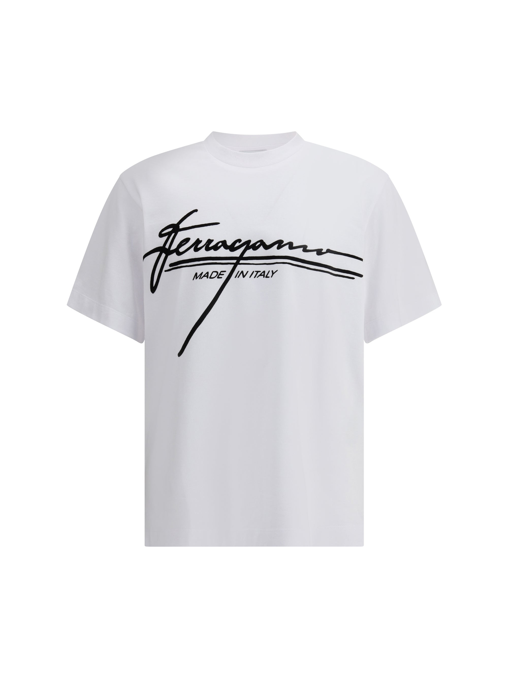 Ferragamo Men Logoed T-Shirt - 1