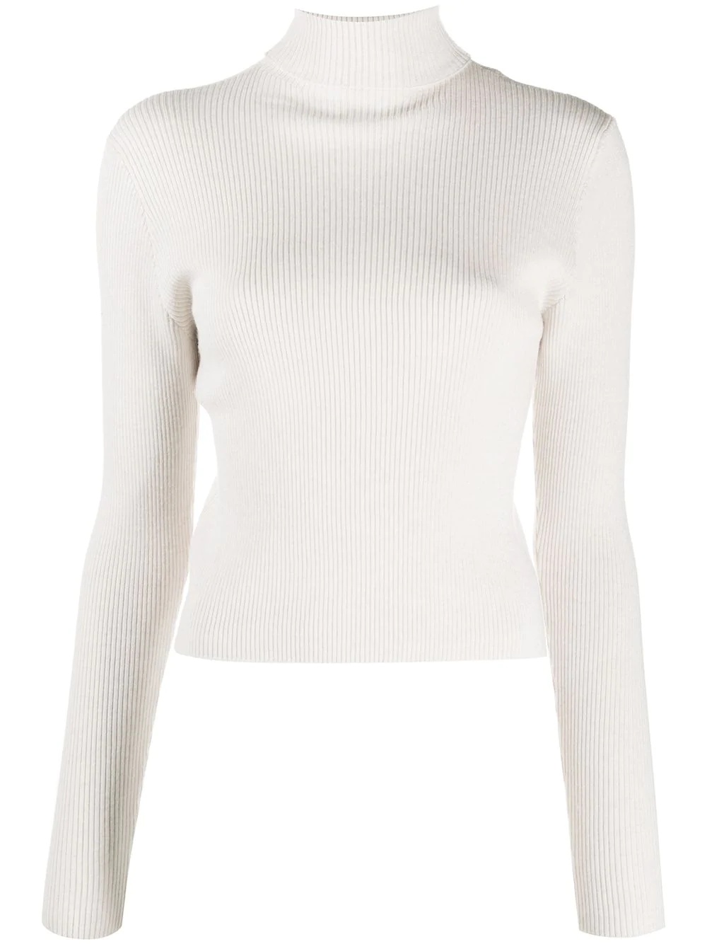 roll neck merino jumper - 1