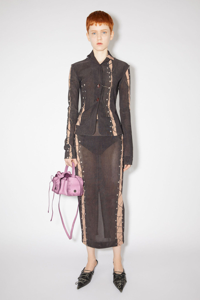 Acne Studios Multipocket mini bag - Pink outlook