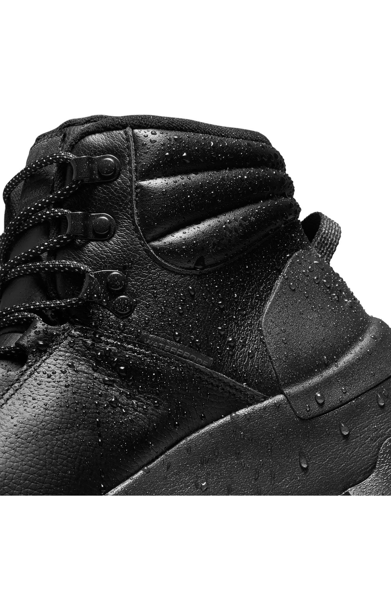 Nike City Classic Premium Waterproof Boot in Black/Anthracite/Silver at Nordstrom - 9