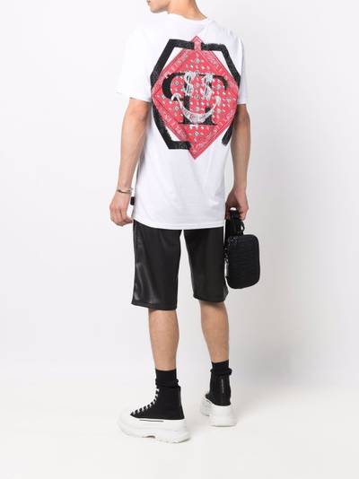 PHILIPP PLEIN Keep Smiling beaded T-shirt outlook