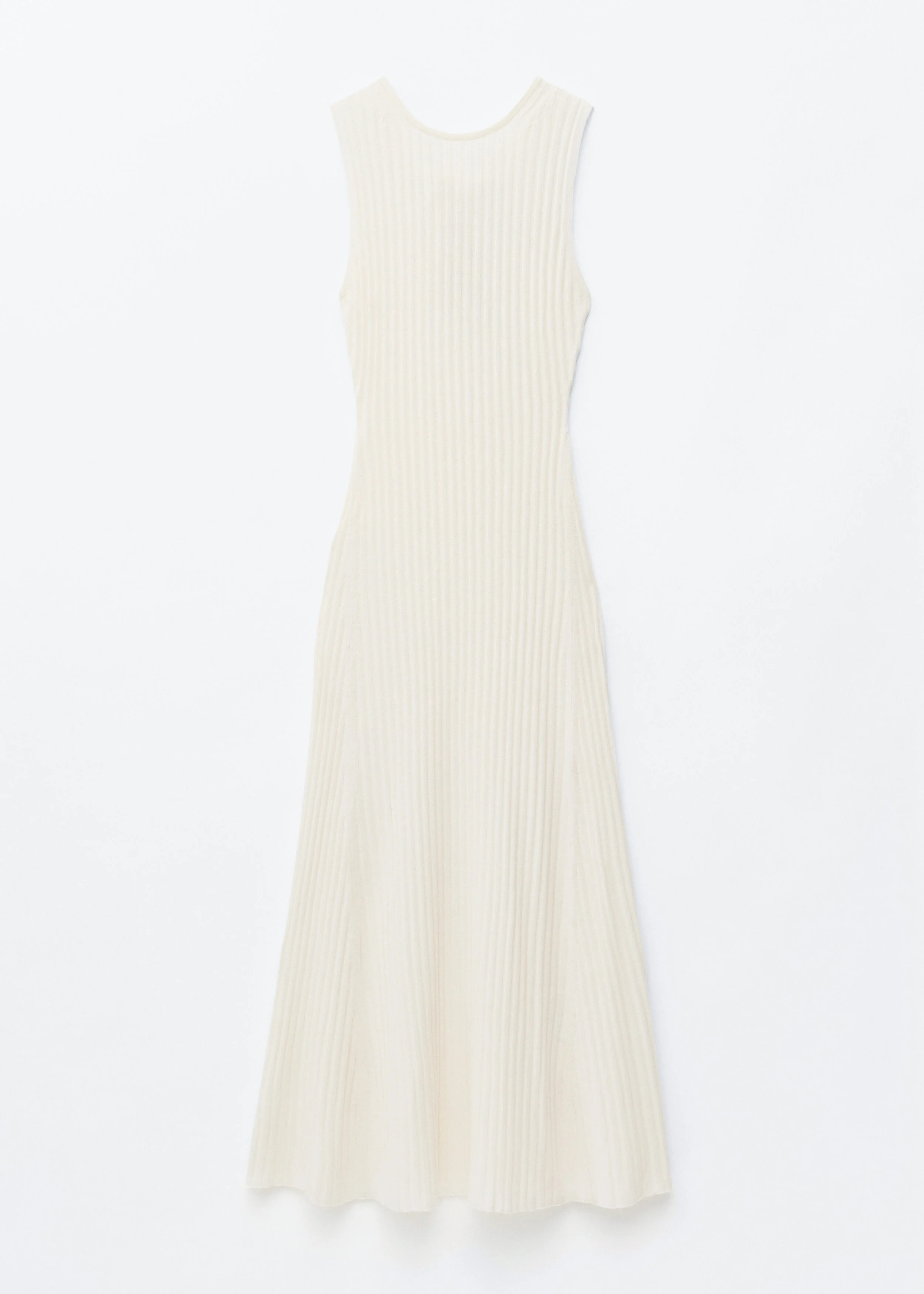 Ribbed Midi Dress - 1