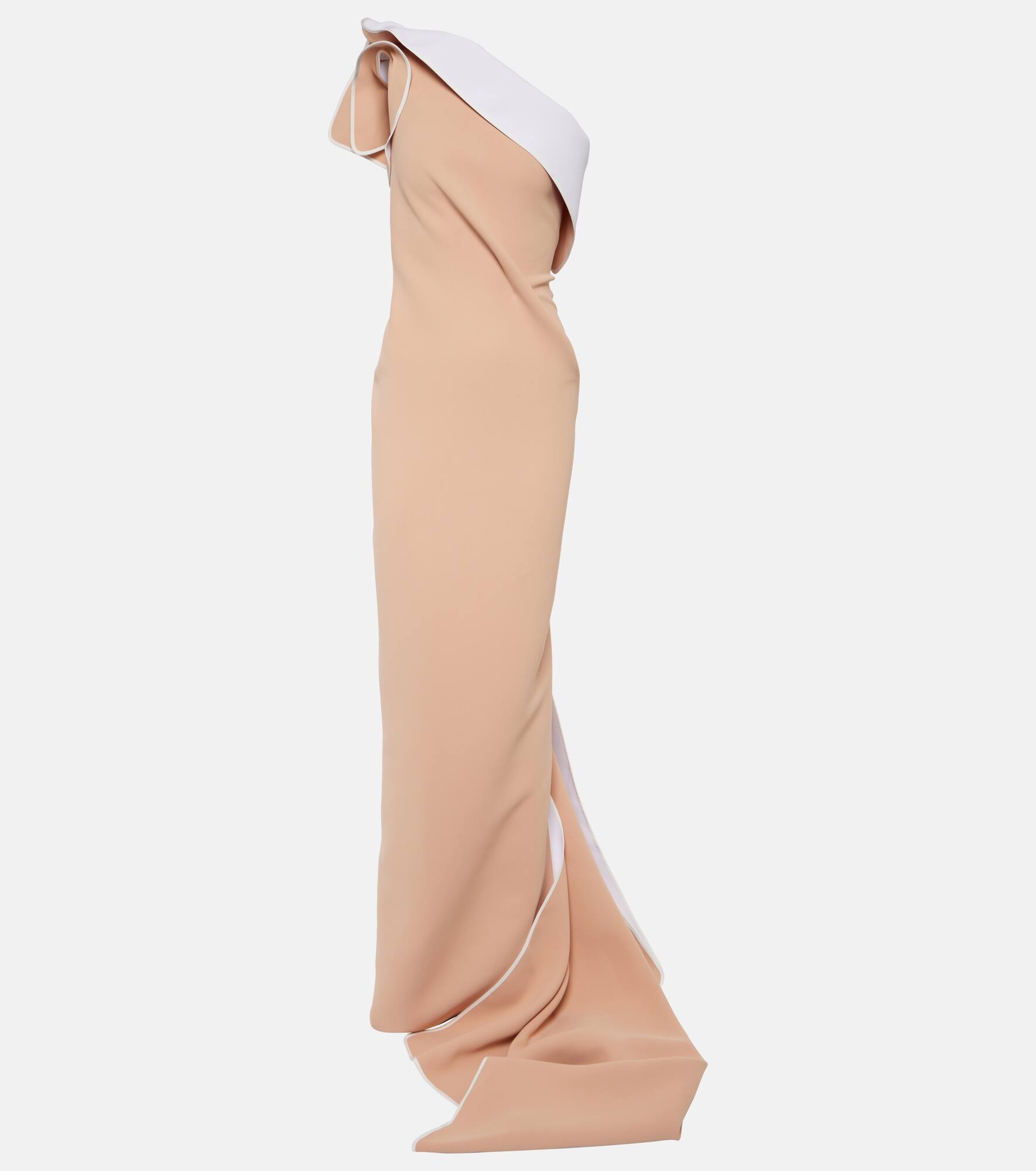 Instrumental one-shoulder gown - 1