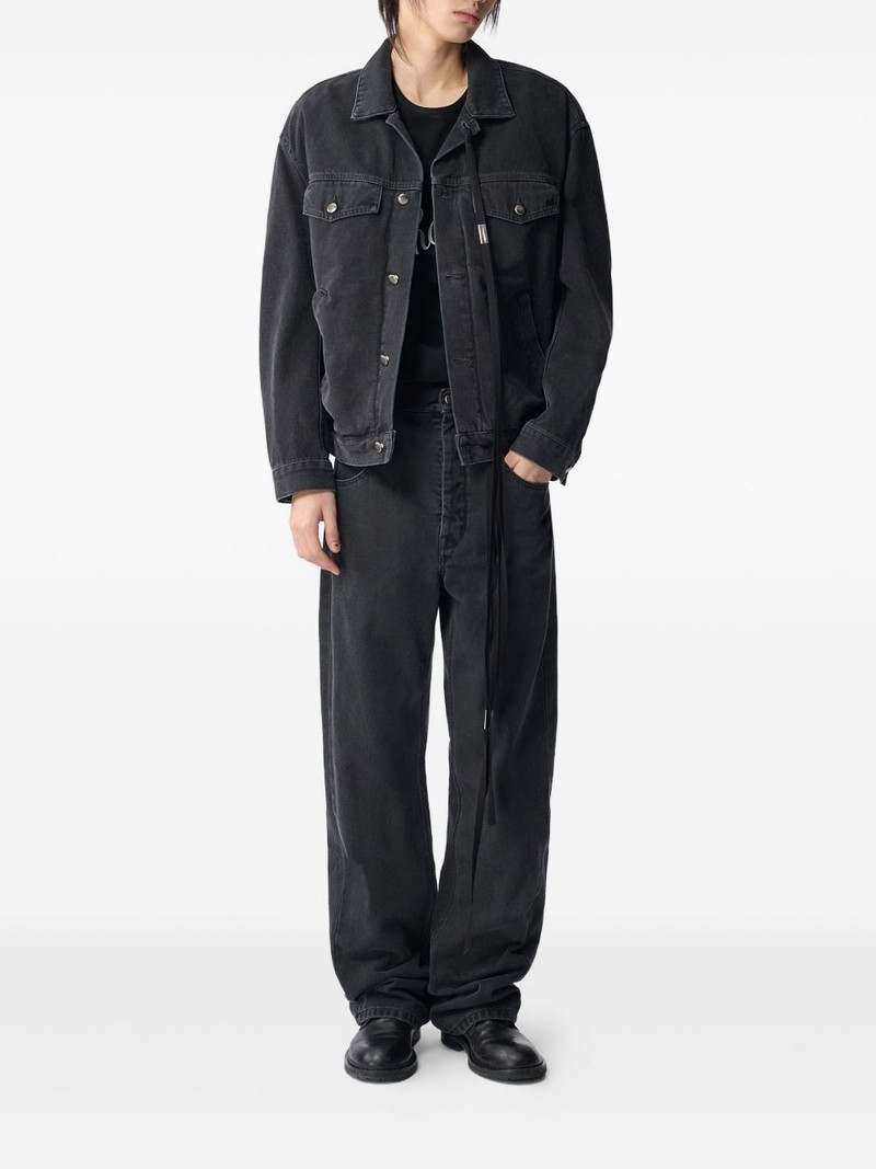 Ann Demeulemeester drawstring-detail jeans outlook