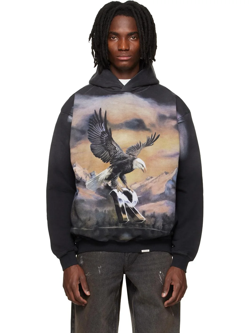 Black Chrome Flight Hoodie - 1