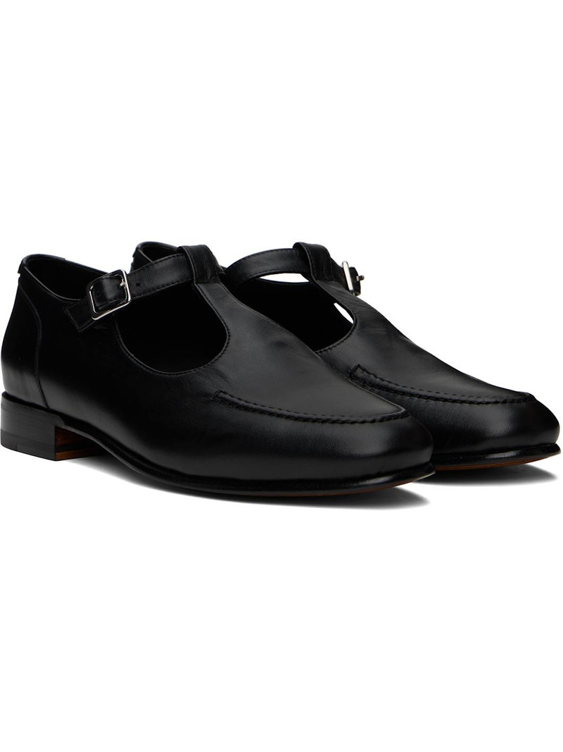 블랙 학교 Monkstraps 4