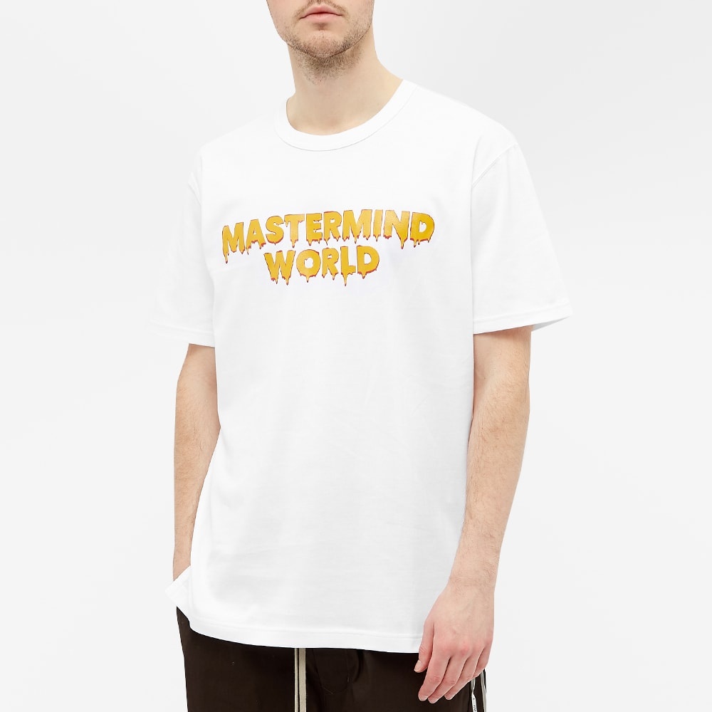 MASTERMIND WORLD Drip Logo Skull Tee - 5