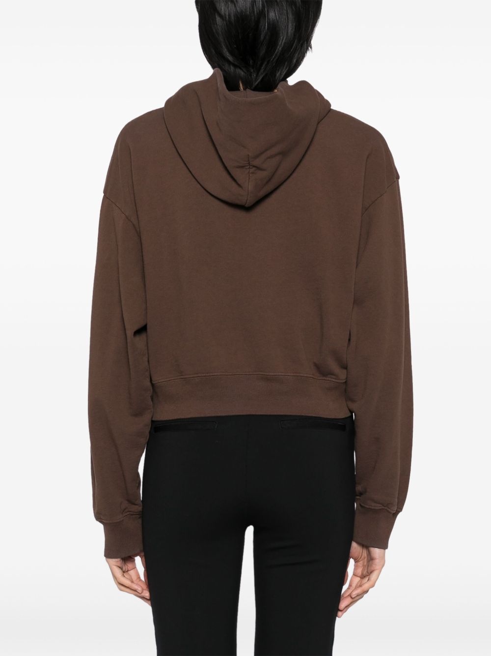 logo-print hoodie - 4